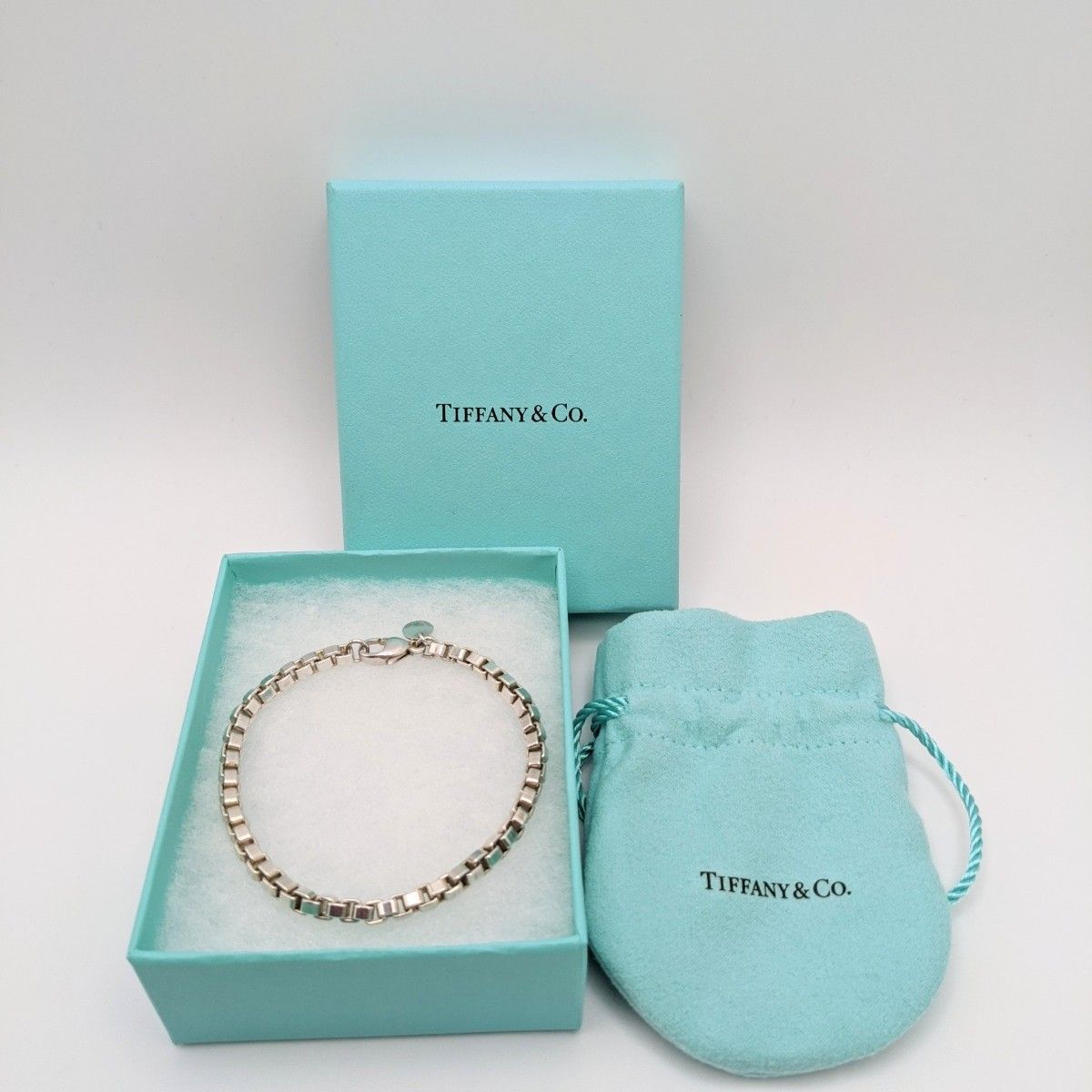 新品仕上済 Tiffany&Co. ティファニー ベネチアン リンク ブレスレット
