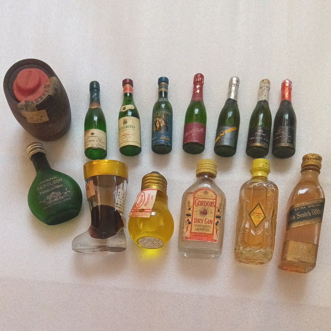 ミニボトル 古酒 10本セット ウイスキー ブランデー まとめ売り | Shop