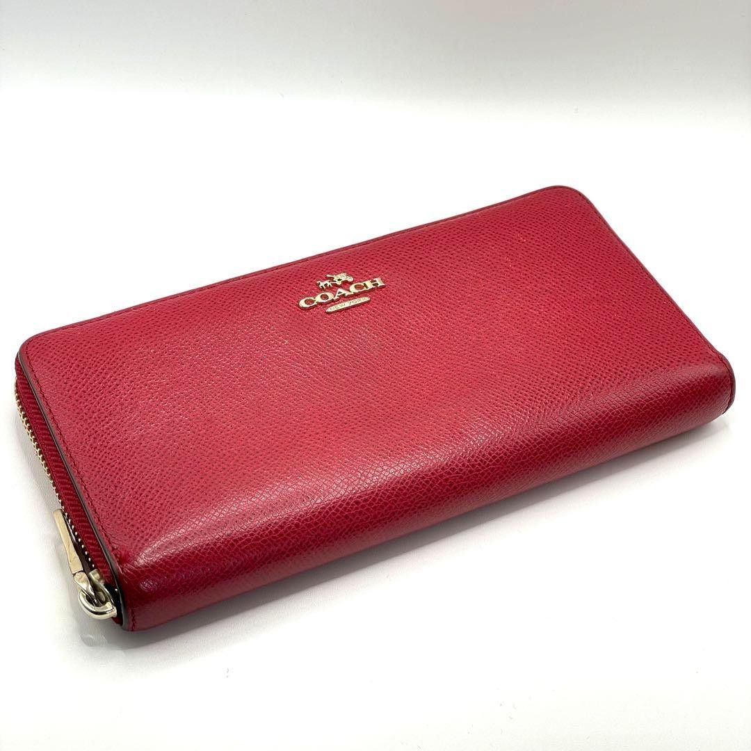 COACH 財布 コーチ 長財布 シグネチャー アコーディオン ラウンド