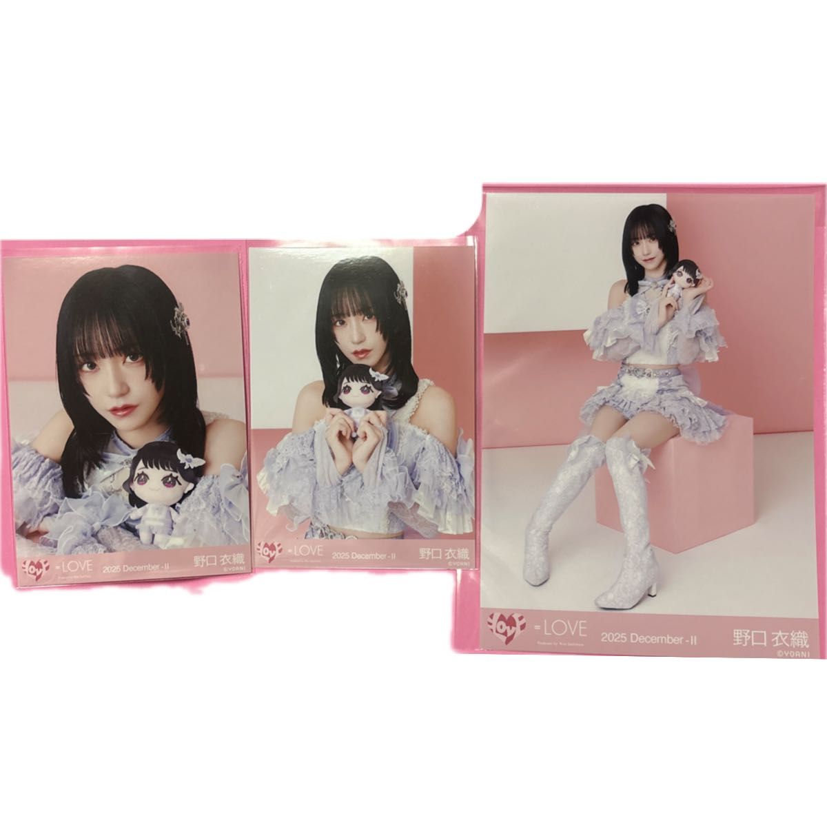 イコラブ 野口衣織 個別ポロシャツ 生写真 チュウ | Shop at