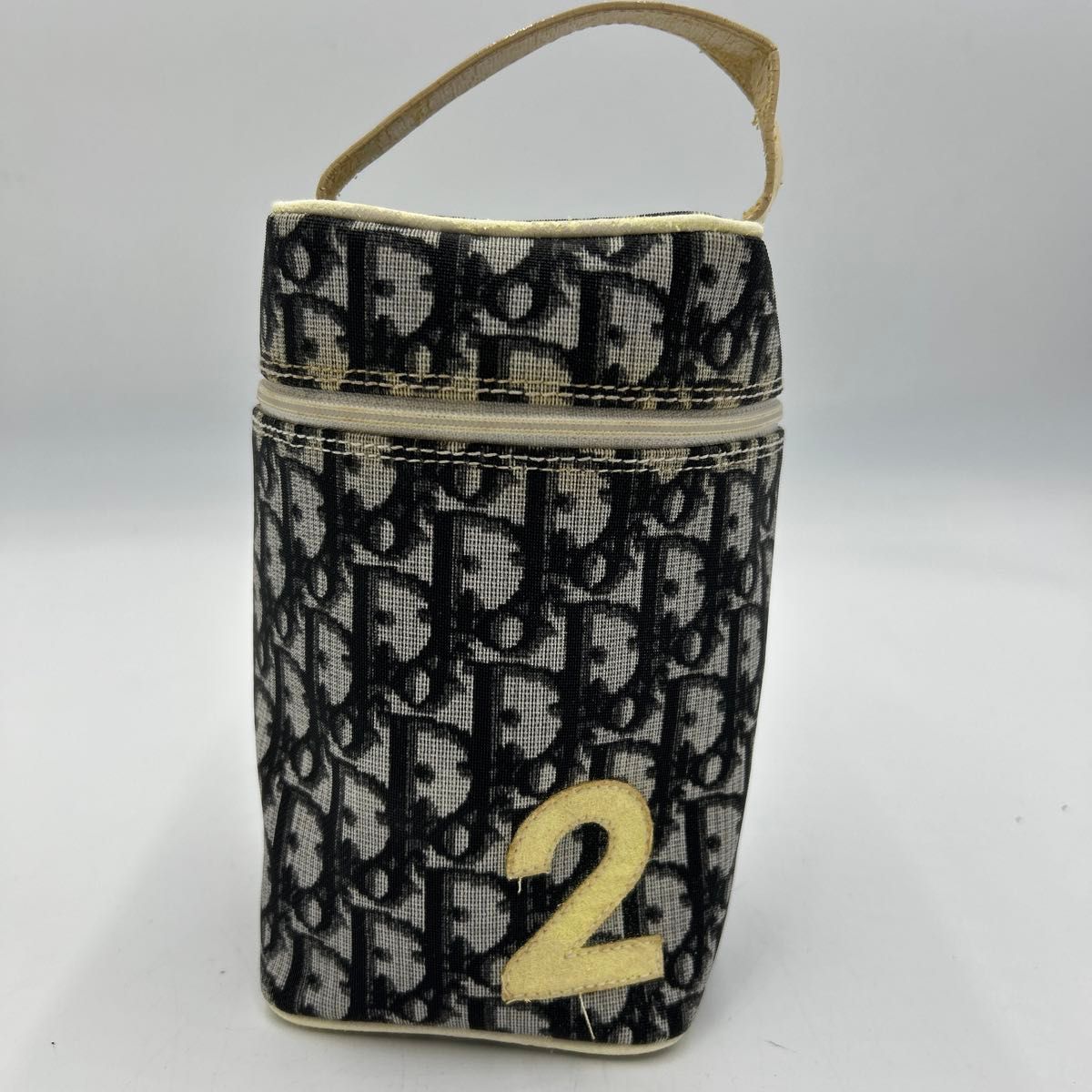 Christian Dior クリスチャンディオール トロッター柄 ポーチ 