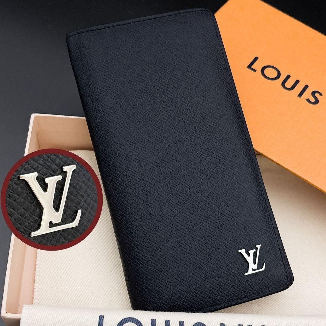 LOUIS VUITTON ルイヴィトン 二つ折り 長財布 ポルトフォイユブラザ
