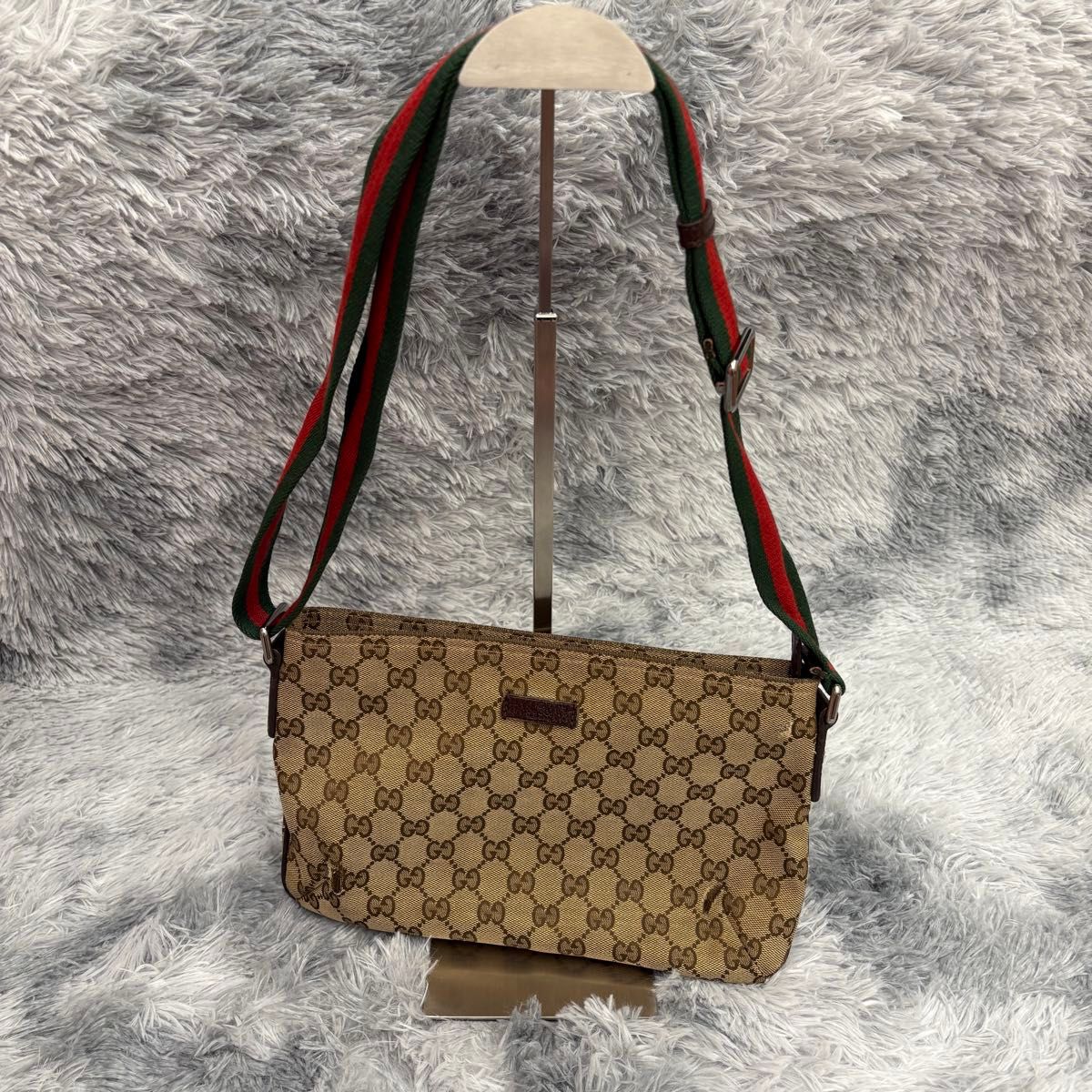 GUCCI グッチ シェリーライン ショルダーバッグ メッセンジャーバック