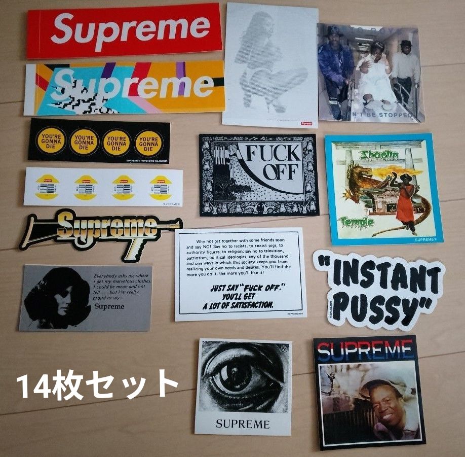 Supreme ステッカーセット まとめ売り Box Logo Sticker Camacho