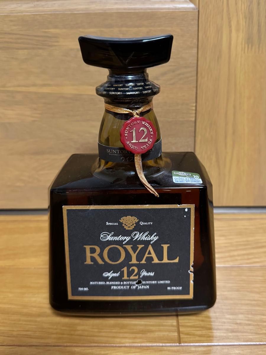 古酒 サントリーウイスキー ローヤル 12年 ブラックラベル 700ml 2本