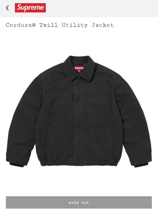 店舗購入・正規品】Supreme Harrington Jacket 26SS ブラック Mサイズ
