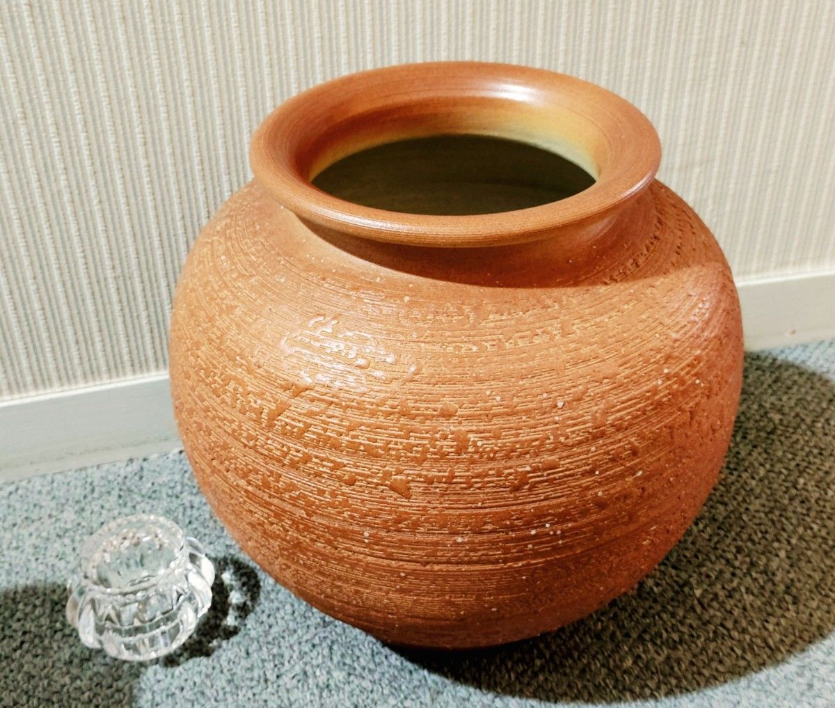 ♦陶器 花瓶♦ 壺 ♦焼き物 ♦和風 ♦♦伝統工芸 陶器 壺 花瓶 花器 和風 レトロ インテリア 置物 貫入 | Shop at