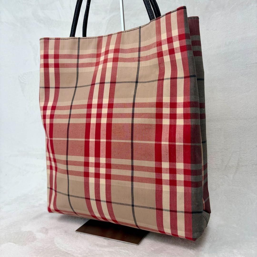 Burberry ノバチェック シャドーホース A4 PC トートバッグ バーバリー トートバッグ ノバチェック ビジネスバック A4収納