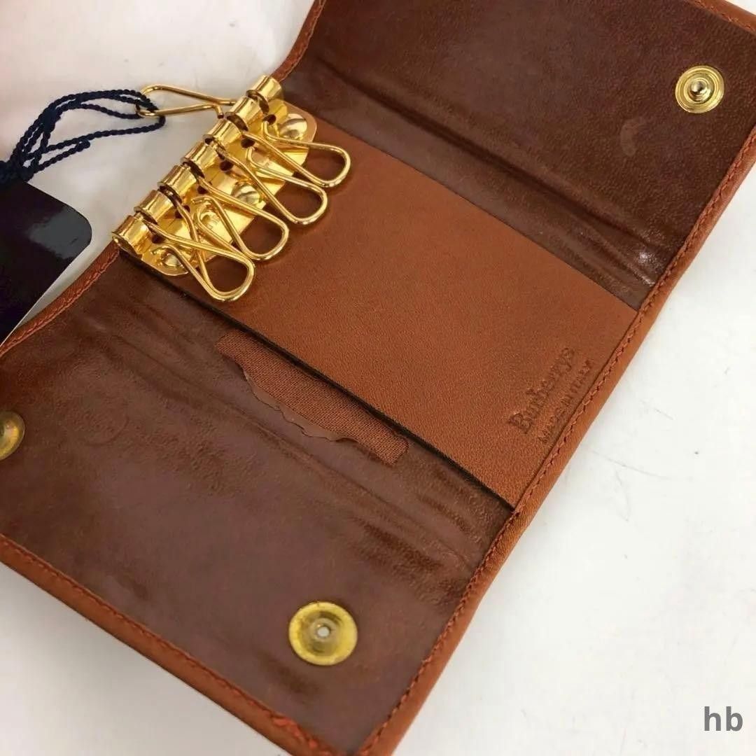 吉】HERMES エルメス ロゴ金具 4連式 キーケース 箱付き | Shop at