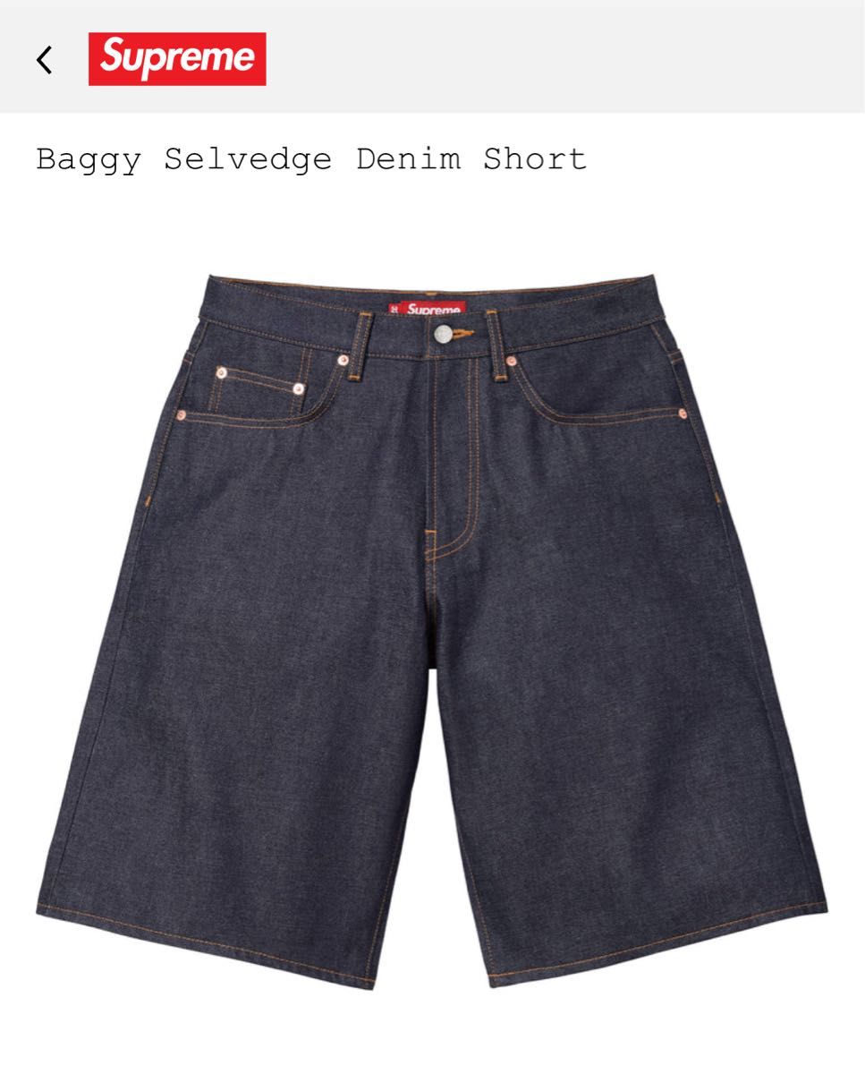 supreme Baggy Denim Short 30 Overdyed ショーツ バギーショーツ