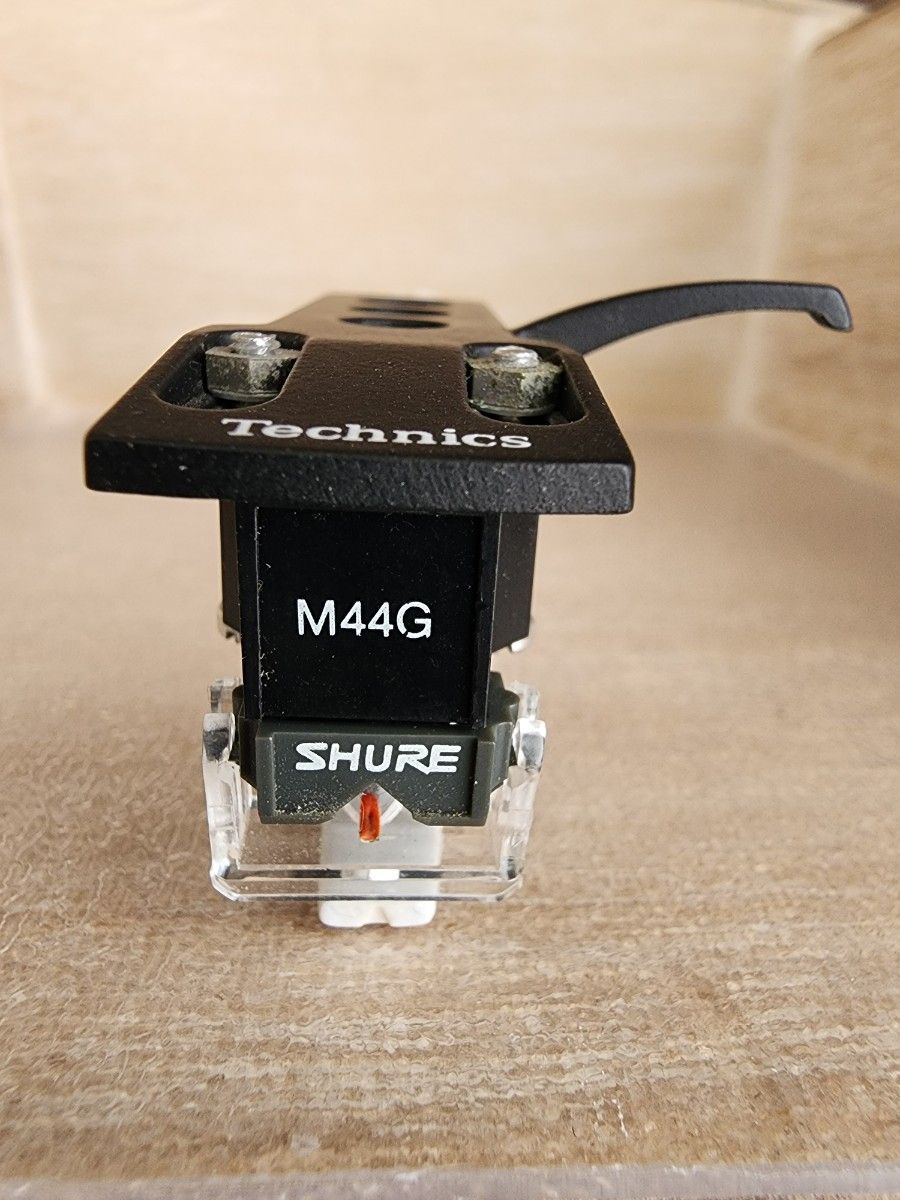 G】SHURE M44GX カートリッジ TECHNICS ヘッドシェル シュアー