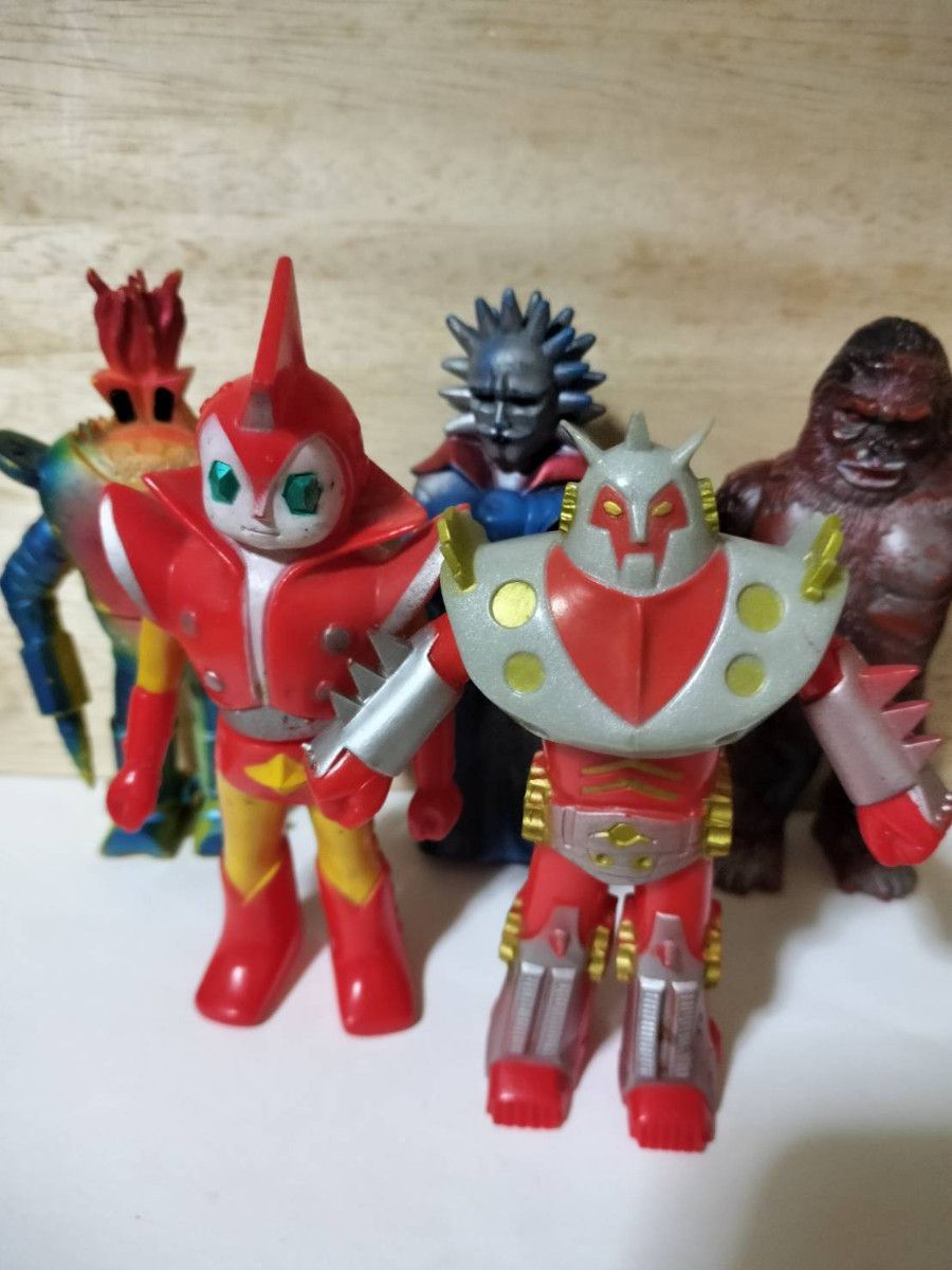 当時物 ブルマァク ミドルサイズ オソロシコング ソフビ ブルマァク