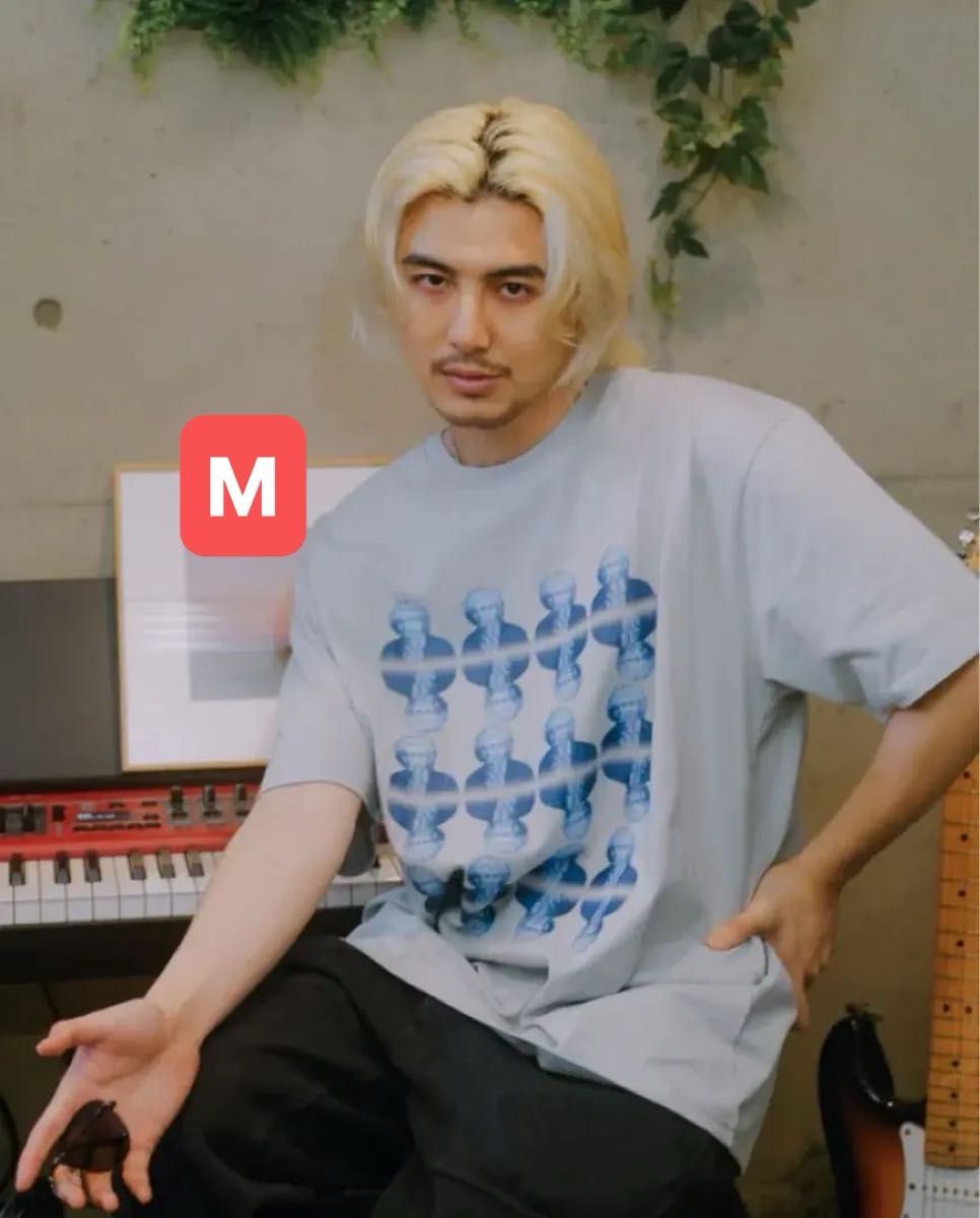 藤井風 Tie Dye Tee Coachella コーチェラ Tシャツ コーヒーフロート L