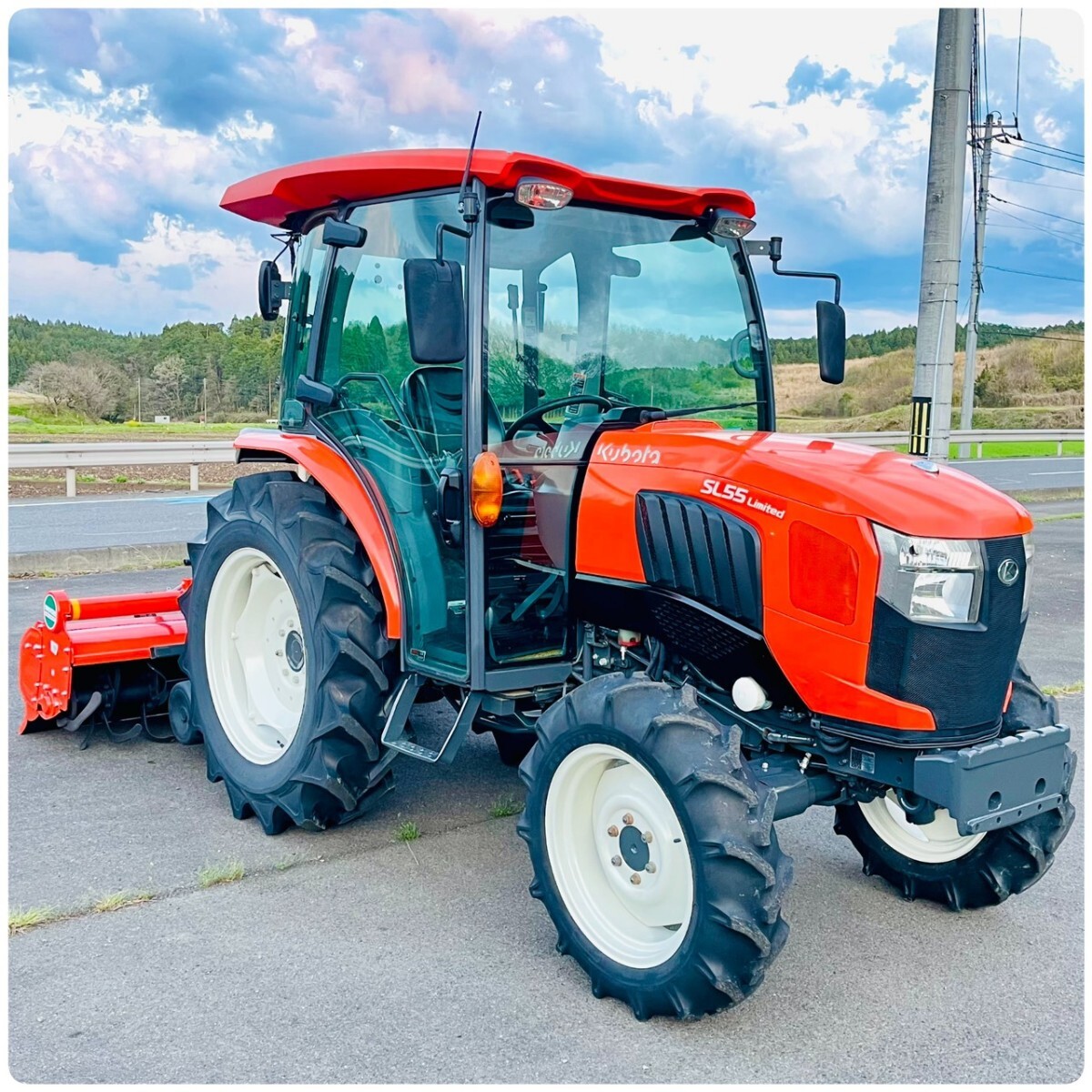 農業 クボタトラクター 4WD B52。15馬力 富山県射水市発 使用時間593