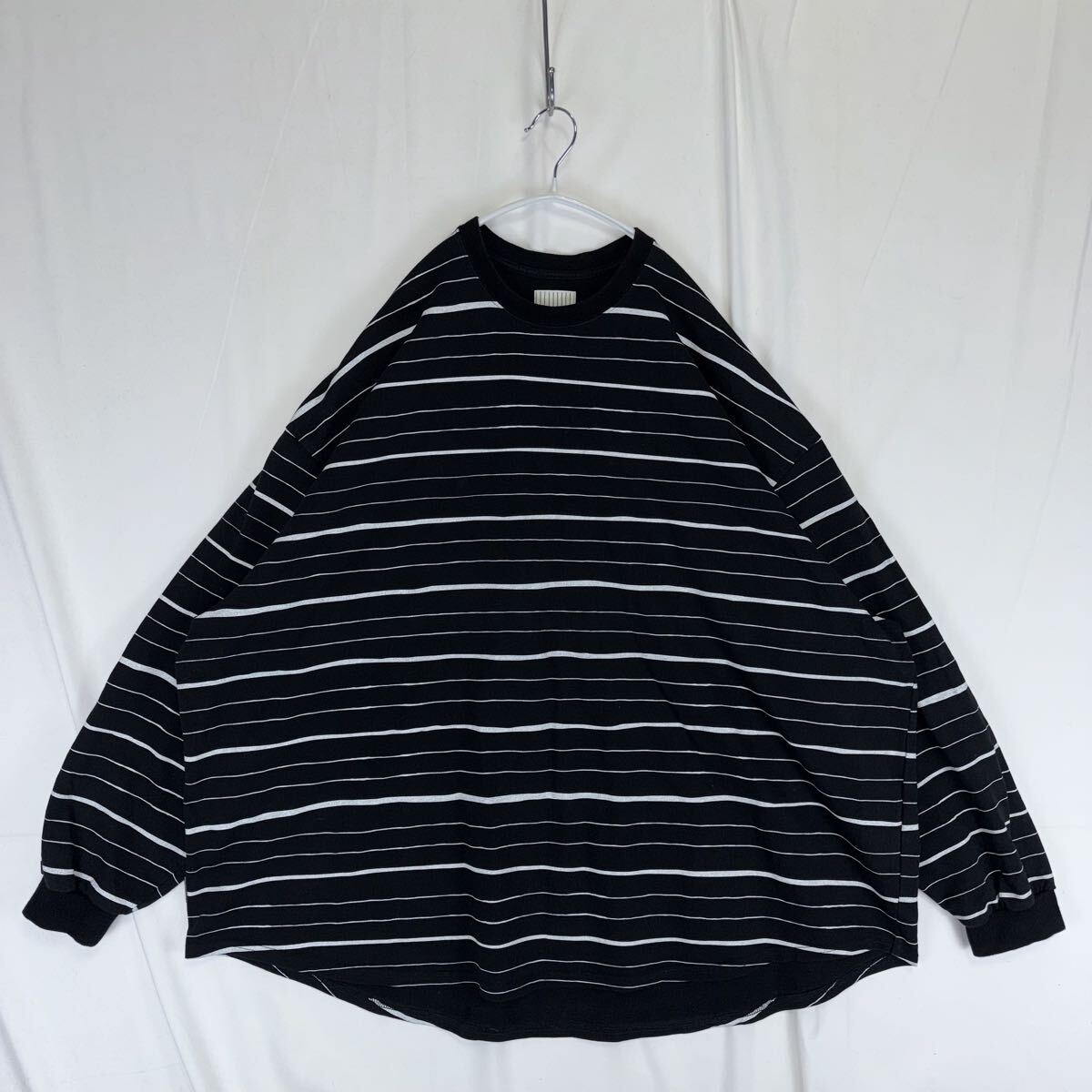 SEE SEE x eye_C SUPER BIG BORDER LS TEE | Shop at JDirectItems