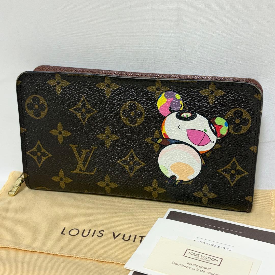 LOUIS VUITTON 村上 隆　ポルト ビエ　カルト クレディ モネパンダ LOUIS VUITTON MURAKAMI