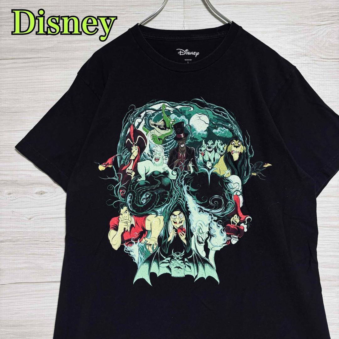 両面デザイン】Disney ディズニー ヘラクレス ハデス Tシャツ XLサイズ 