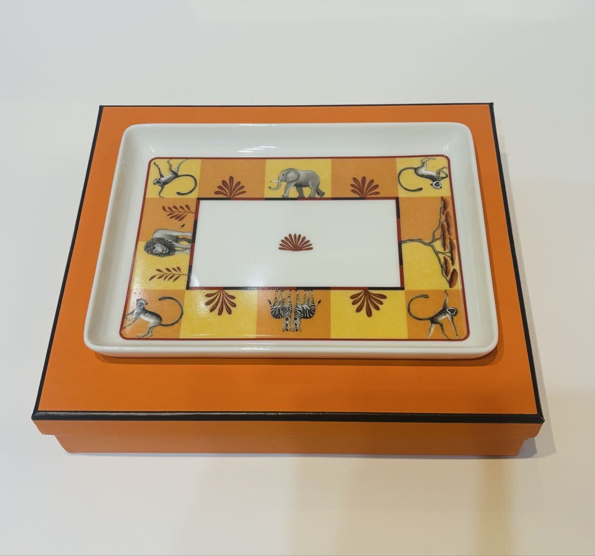 希少】エルメス HERMES アッシュトレイ サーカス ミニ灰皿 ミニ