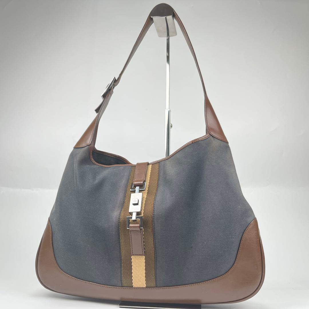 希少 GUCCI グッチ GGキャンバス ショルダーバッグ ワンショルダー 