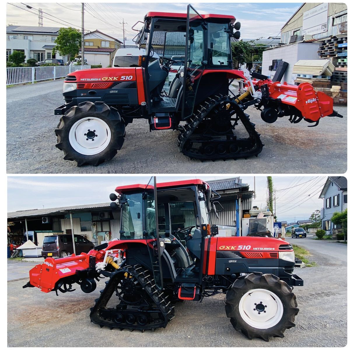 MITSUBISHI トラクター 2201 4WD 動作確認済み 茨城引き取限定