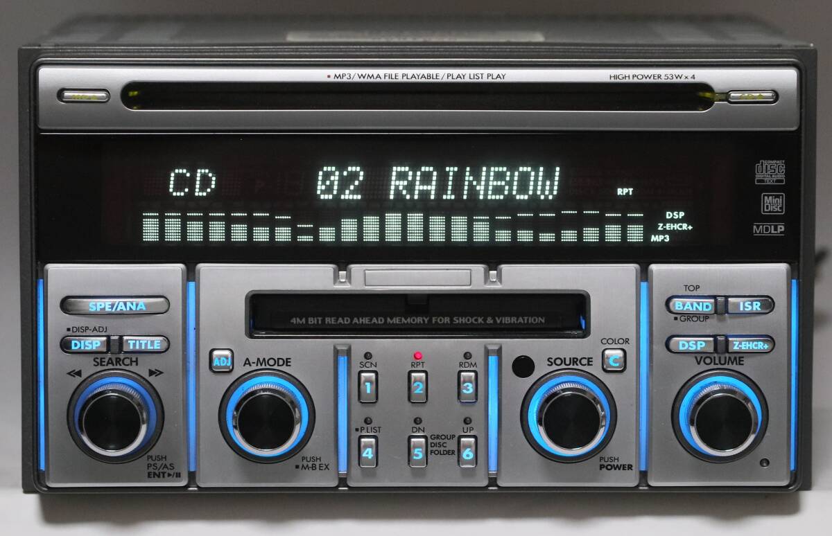 即決！美品！】Clarion クラリオン DMZ636MP MDLP AUX 2Dサイズ CD&MD