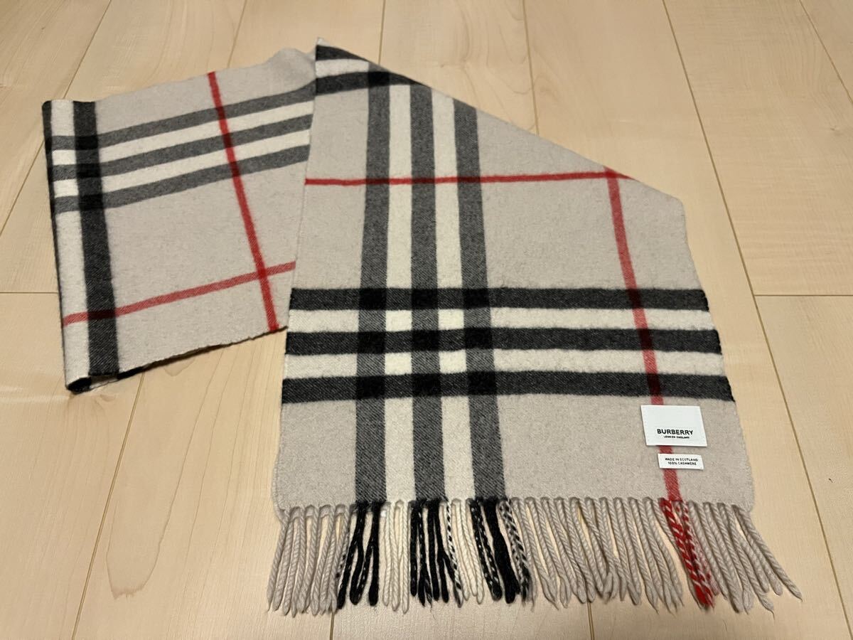 Burberrys OF LONDON カシミアマフラー ヴンテージ 未使用美品 楽天