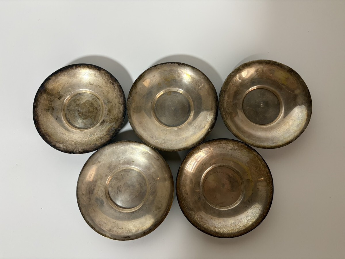 純銀茶托
