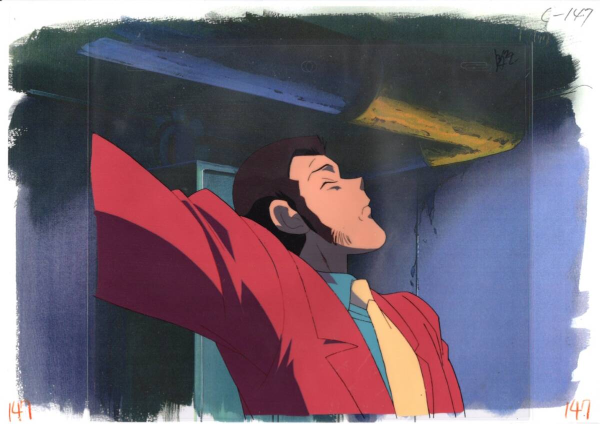 ルパン三世　セル画　　直筆　原画　額装　箱付き Search Results for 
