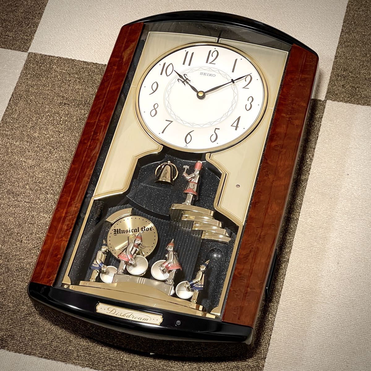 SEIKO からくり時計 掛け時計 メロディ 動作問題なし 希少 seikoからくり時計