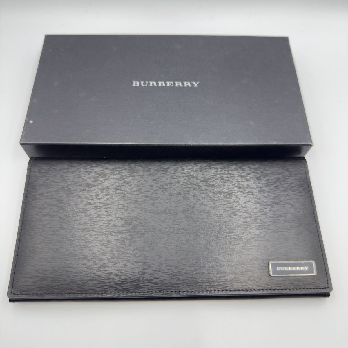 美品】BURBERRY バーバリー 二つ折り財布 ブラック メンズ | Shop at