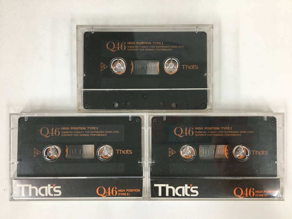 カセットテープ that's