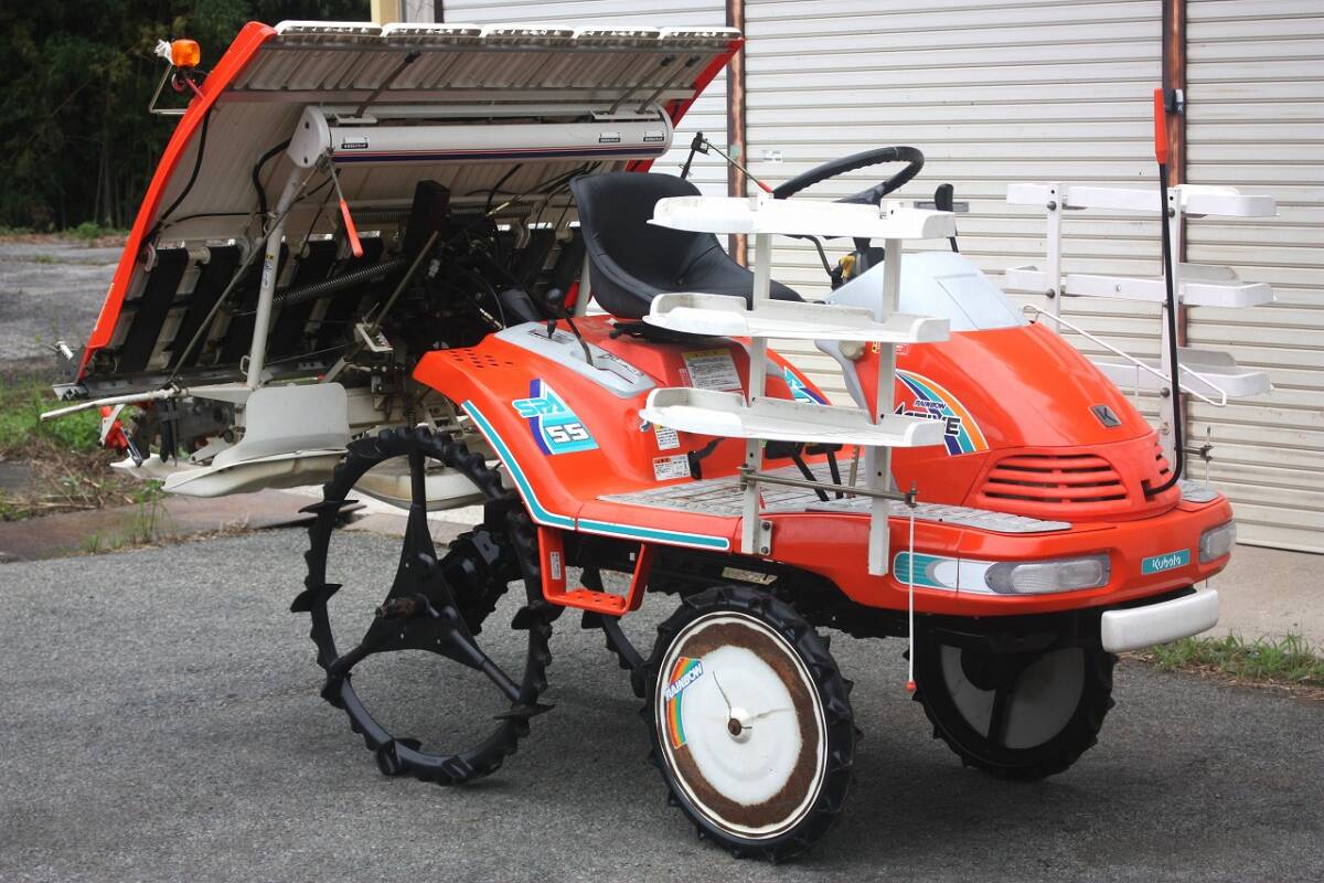 クボタ 田植機 中古 5条 – 農キング SPU50 中古田植機 SPU50-AF 施肥 