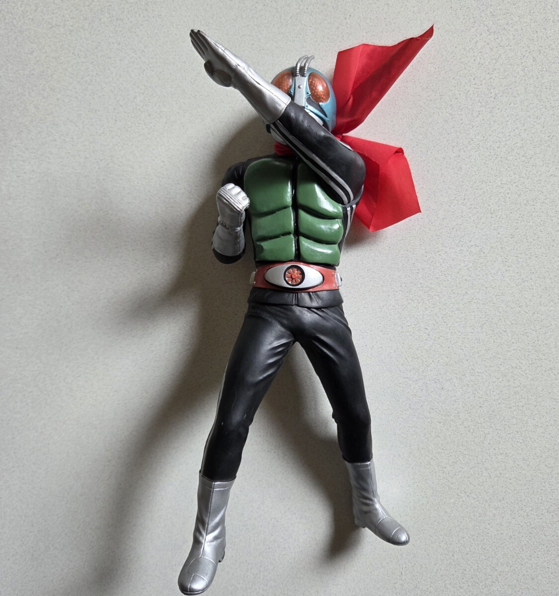 富士銀行 貯金箱 ソフビ 当時物 仮面ライダー ミラーマン 昭和レトロ