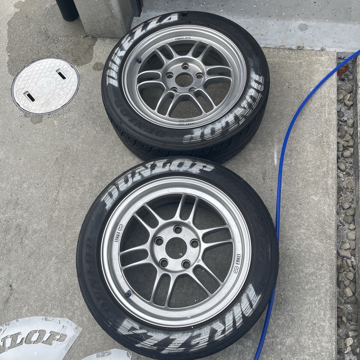 ENKEI エンケイ RACING GTC02 シルバー ホイール 19インチ 19 X 8.0J +