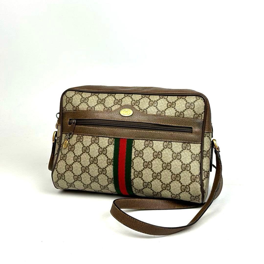 GUCCI グッチ シェリーライン ショルダーバッグ メッセンジャーバック