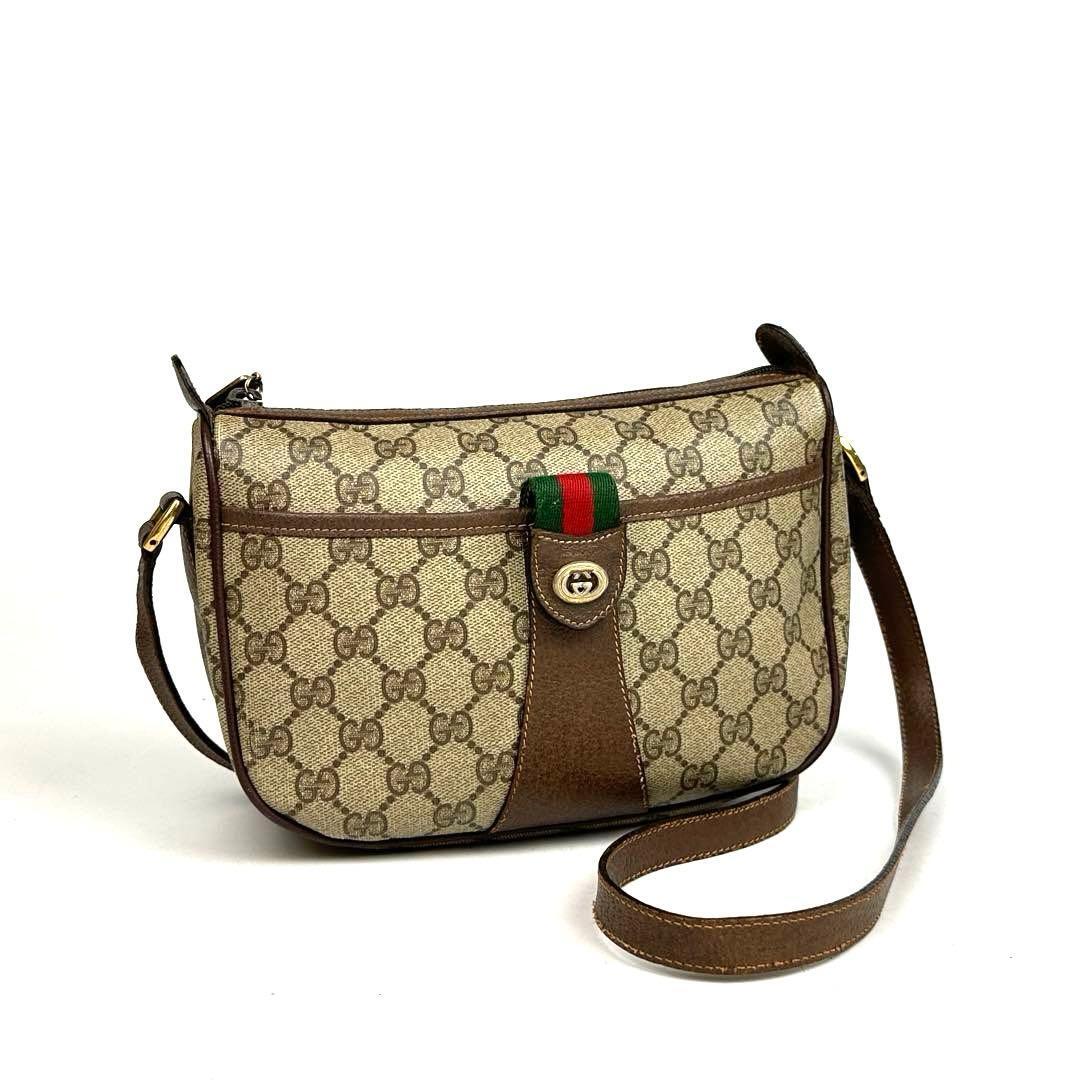 GUCCI グッチ シェリーライン ショルダーバッグ メッセンジャーバック