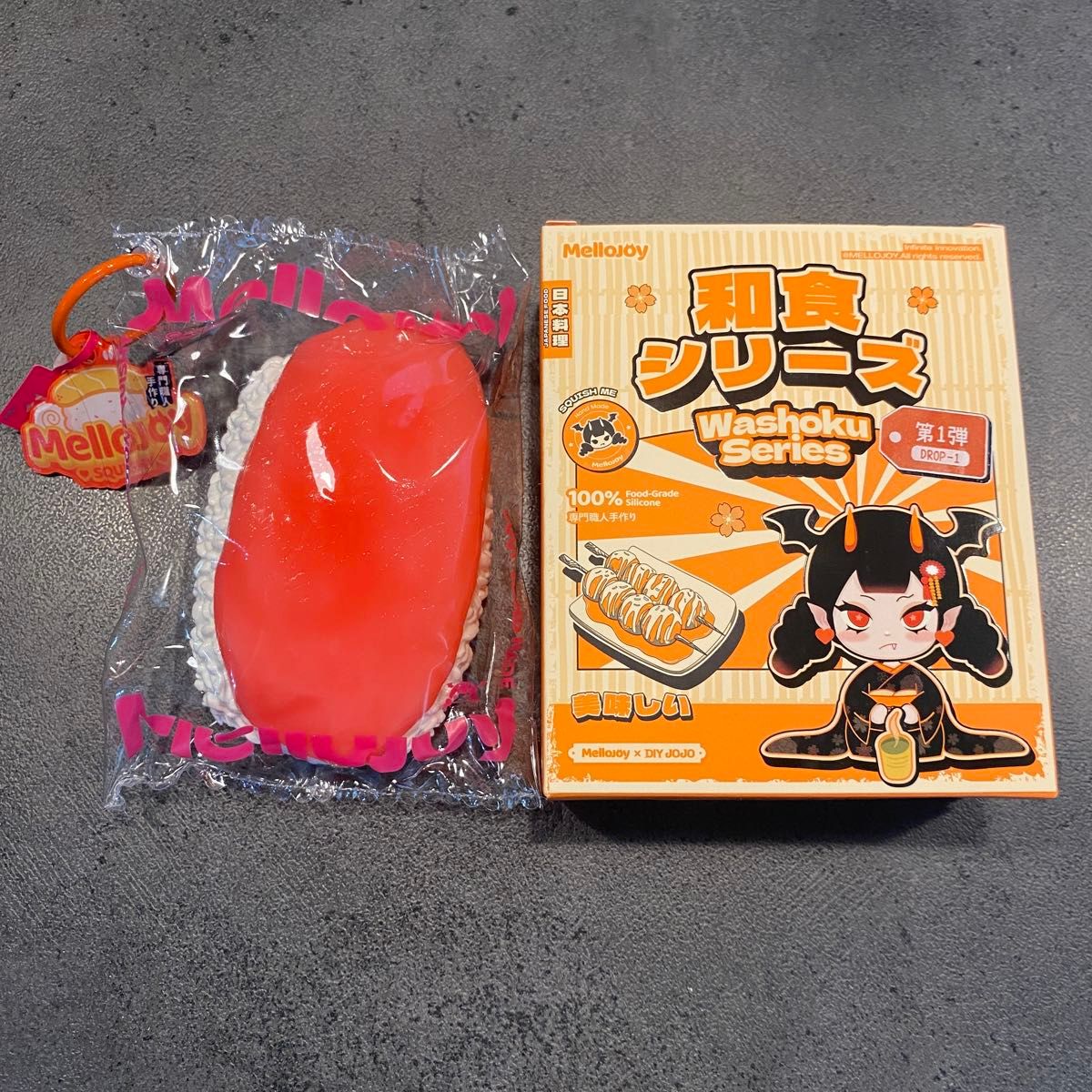 廃盤】メロジョイ 和食 シリーズ たい焼き たいやき スクイーズ