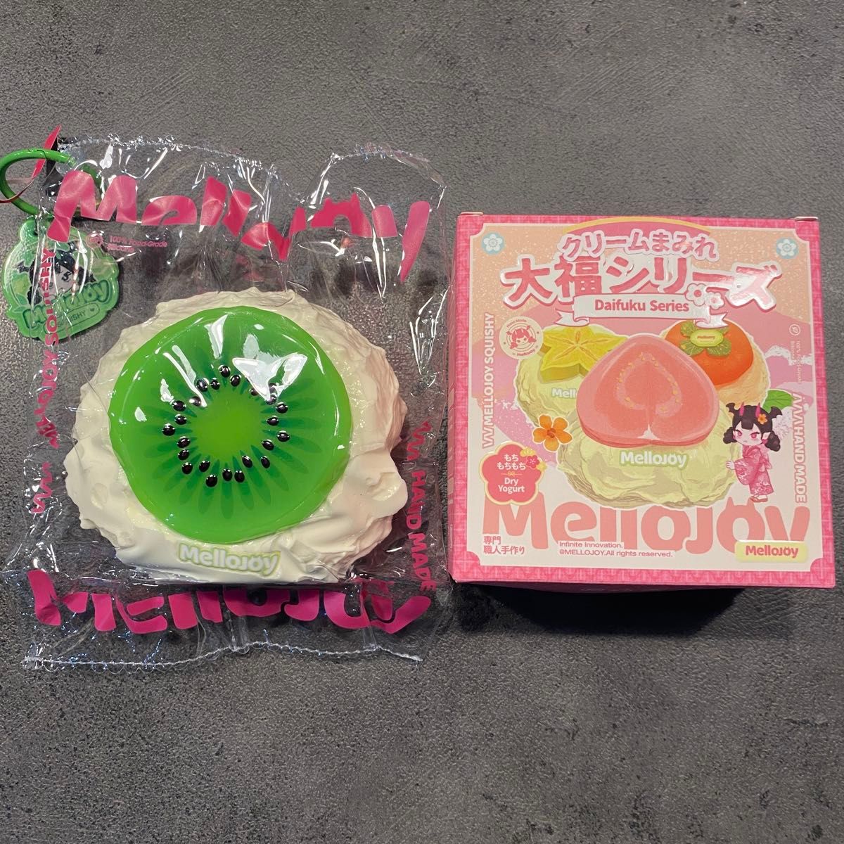 メロジョイ 大福 きゅうり mellojoy クリームまみれ大福 スクイーズ