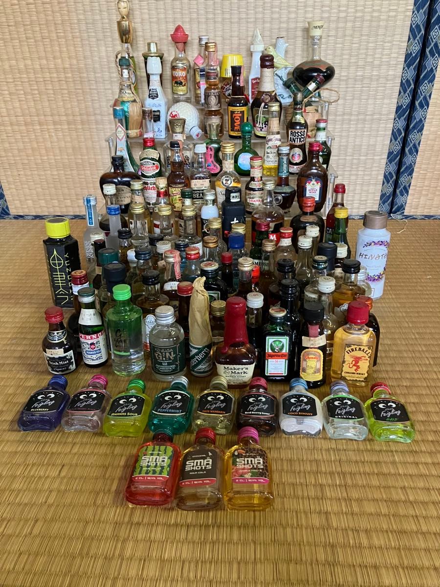 ミニボトル 古酒 10本セット ウイスキー ブランデー まとめ売り | Shop