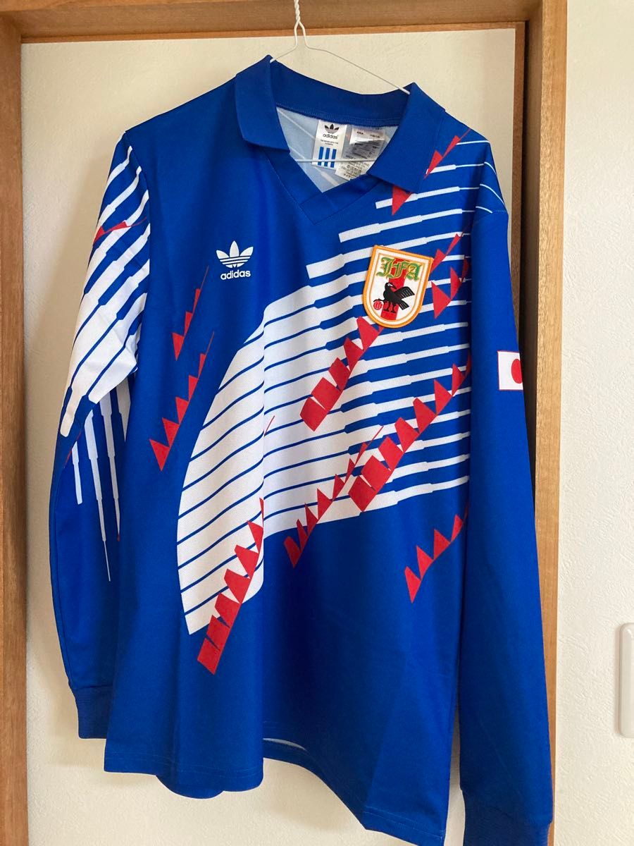 adidas アディダス フランス代表 90s 復刻 長袖シャツ Oサイズ