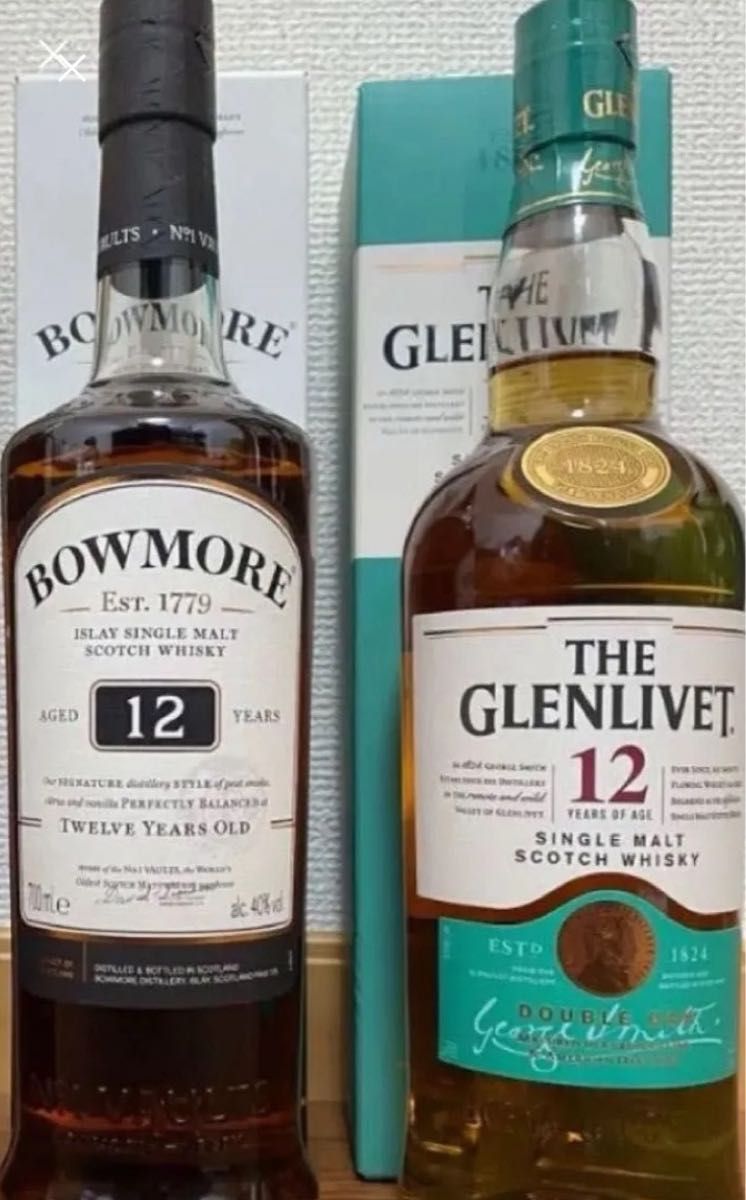 ボウモアBOWMORE 12年 2本 350ml 知多 1本 700ml | Shop at