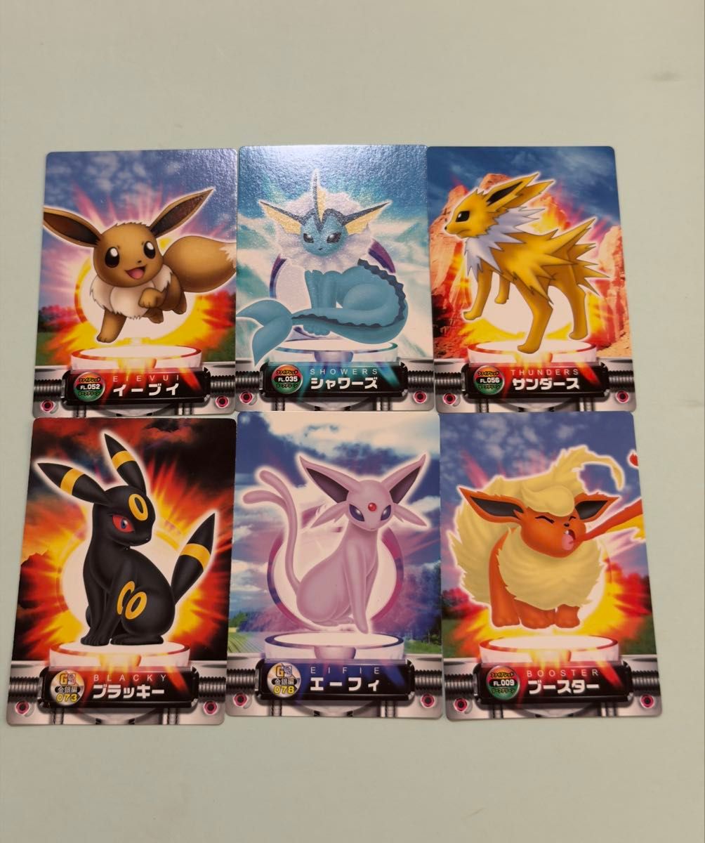 ポケモンカード ブースター サンダース エーフィ ポケモンカード ブースター サンダース シャワーズ エーフィ 4枚セット