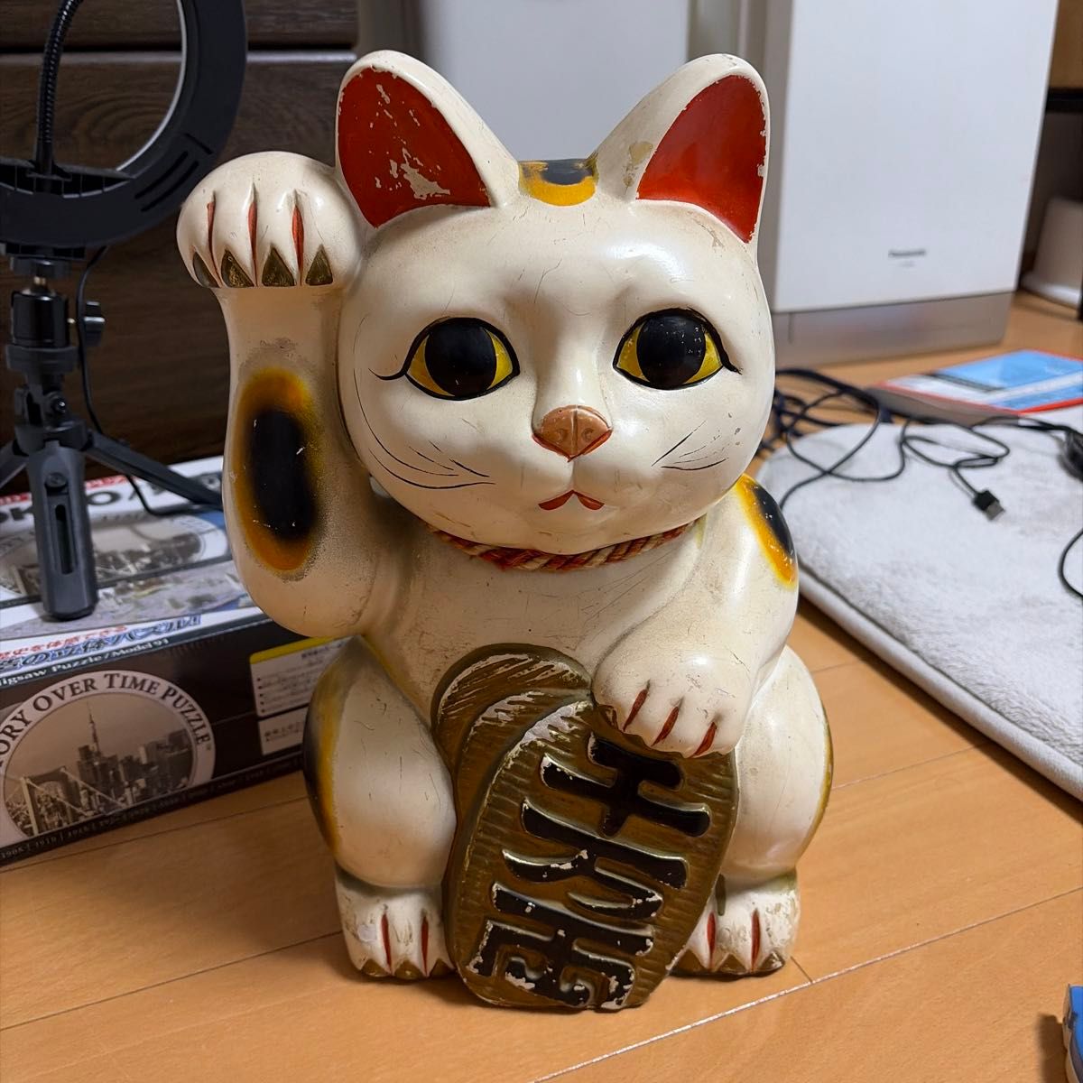 招き猫貯金箱昭和レトロ