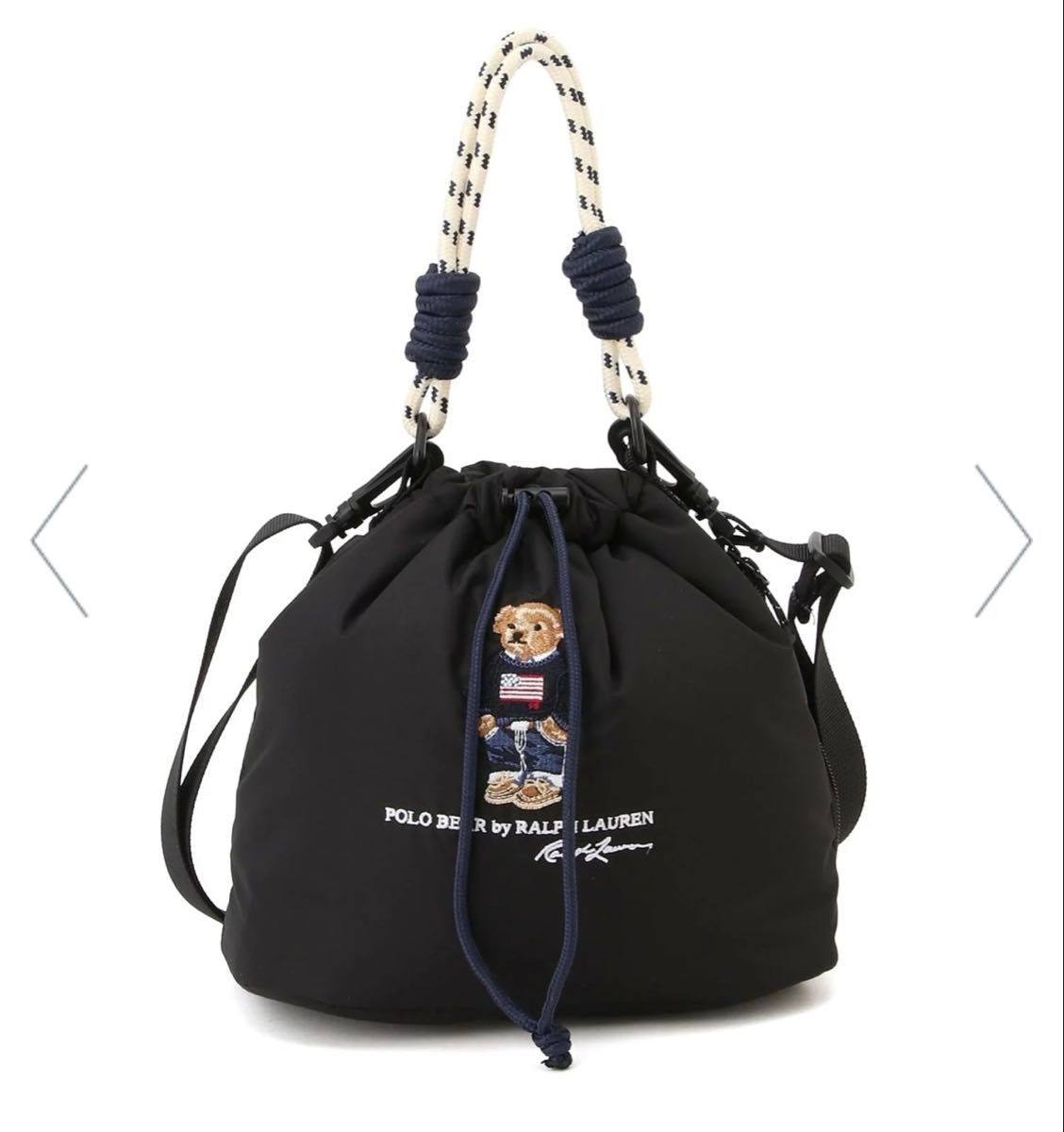 新品未使用 タグ付き POLO RALPH LAUREN ポロベア 巾着ショルダー