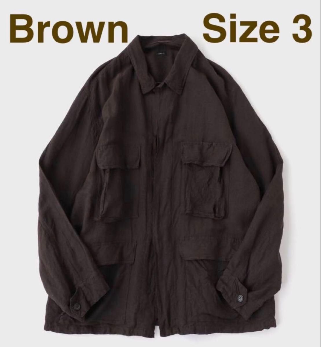 COMOLI 26SS カナパジップジャケット（black）2 | Shop at