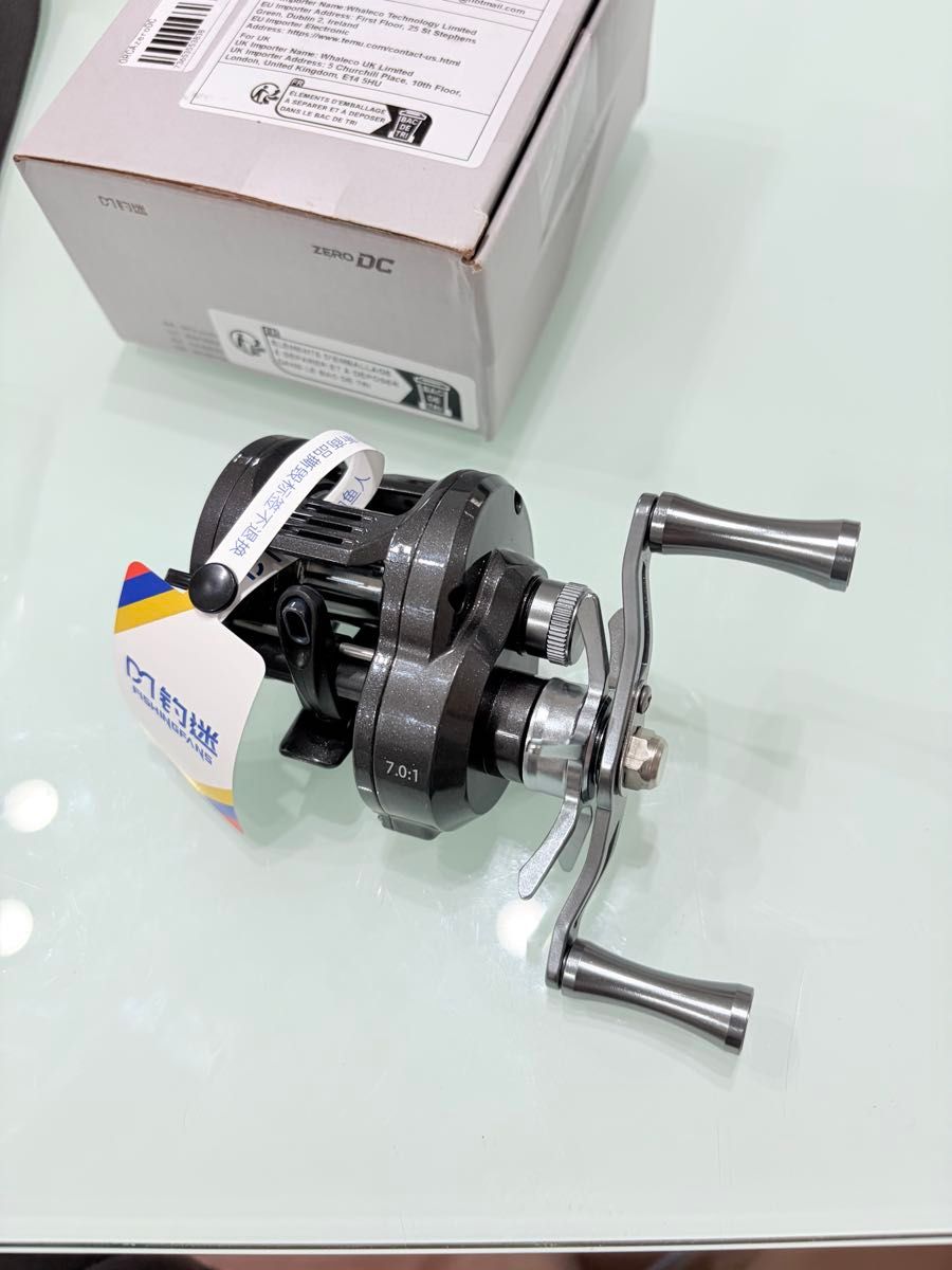 超軽量119g】Seasir ZERO 119 BFS ベイトフィネスリール ダブルス