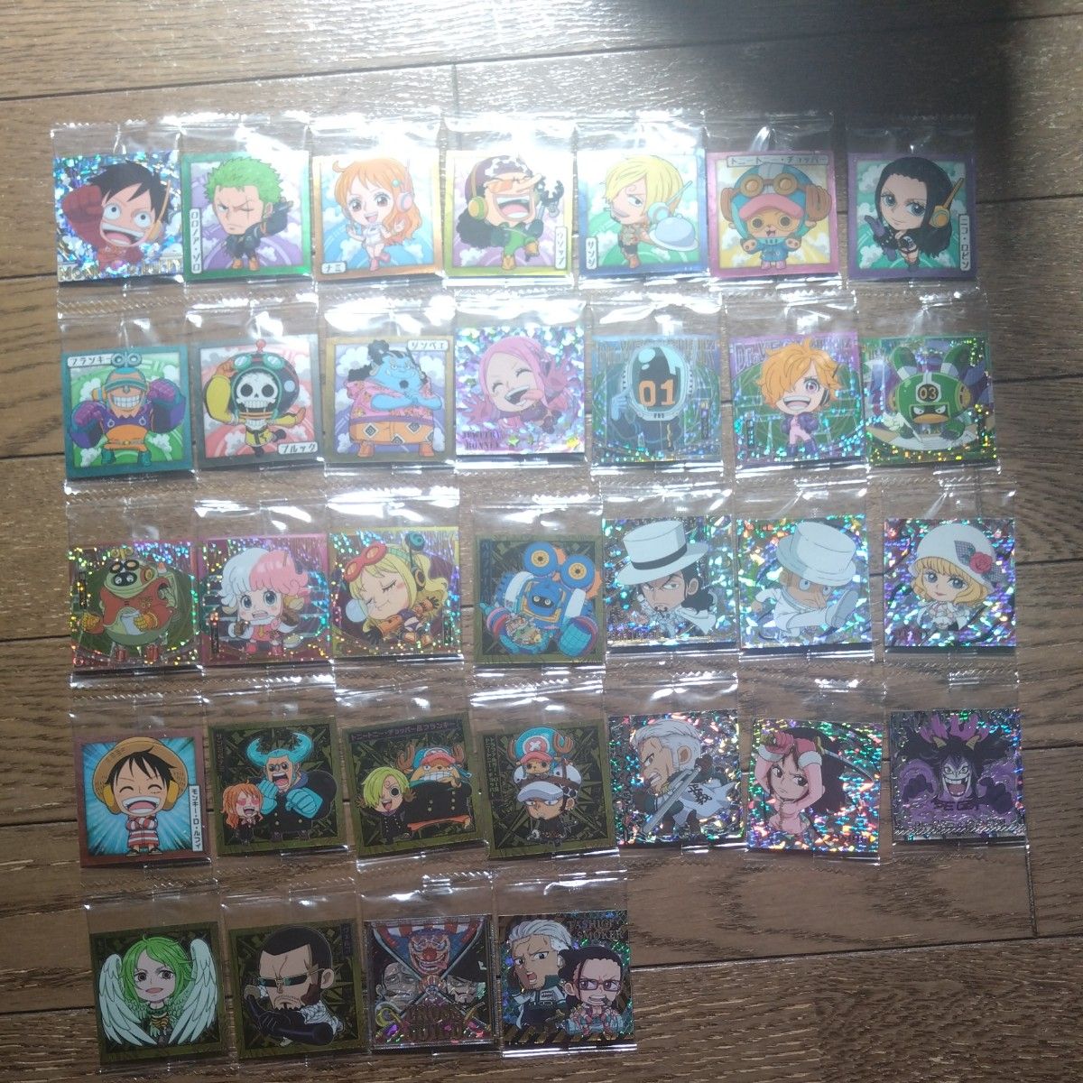 ワンピース シール ウエハース Vo.13 32種＋パラレル3種　35種コンプ ワンピース シール ウエハース Vol.13 32種＋パラレル3種 35種コンプ