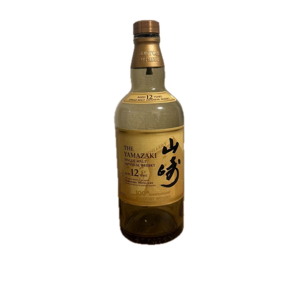 山崎 シングルモルトウイスキー・シェリーカスク 700ml（空瓶） 2009年