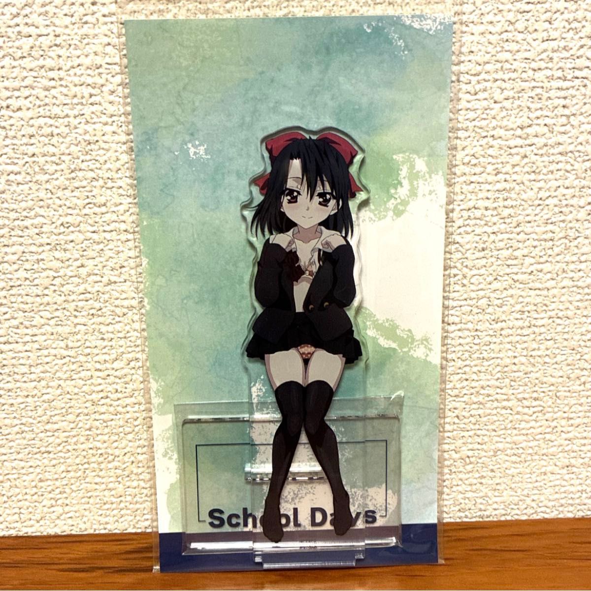 キャラアニ スクールデイズ 清浦刹那 井本恵子 直筆サイン入り 複製原画 キャラアニ スクールデイズ 清浦刹那 井本恵子 直筆サイン入り 複製