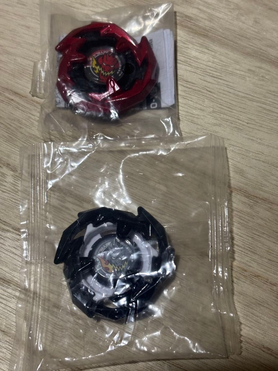 2セット ベイブレードX BXドランソード メタルコート レッド 黒須の